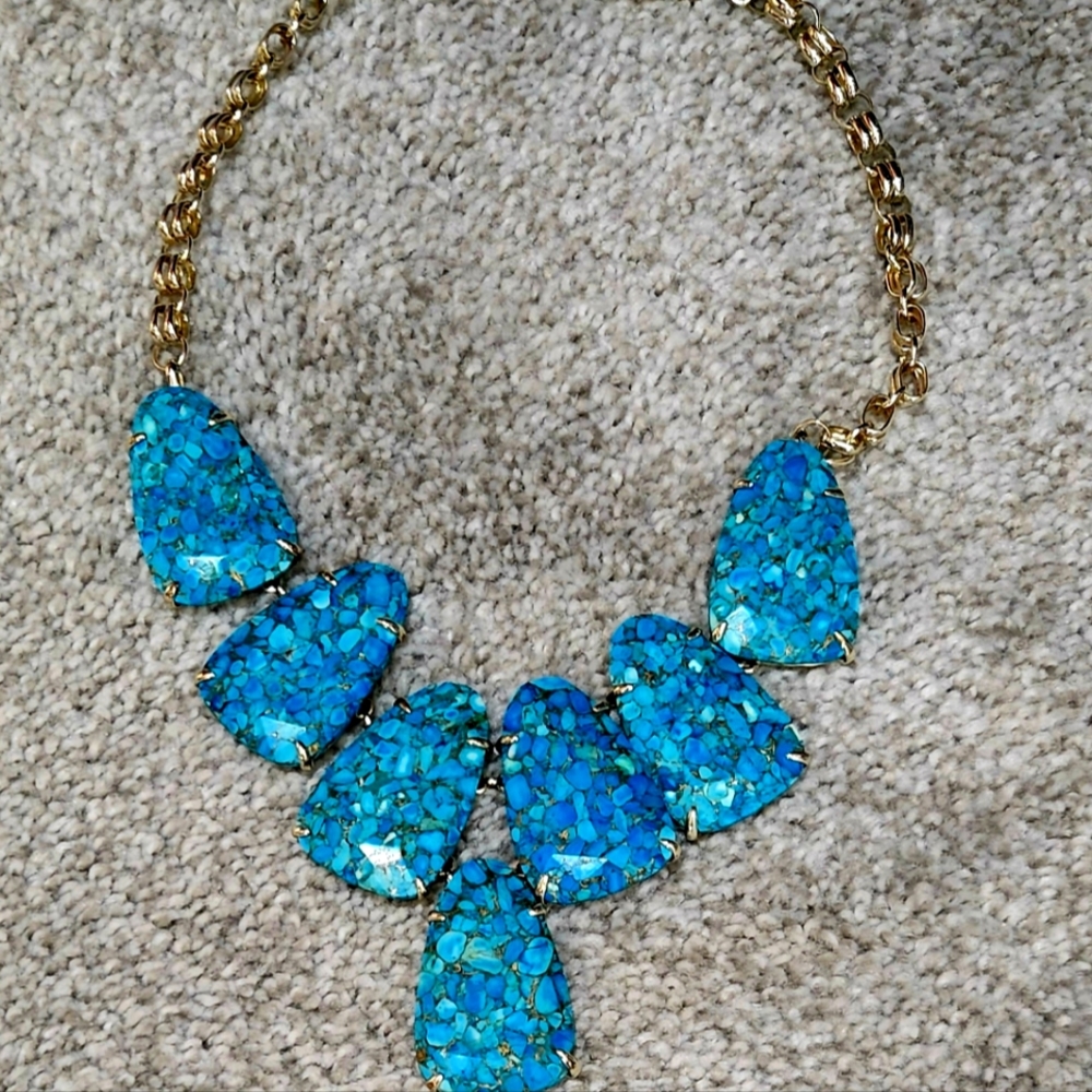 Kendra Scott Harlow statement necklace